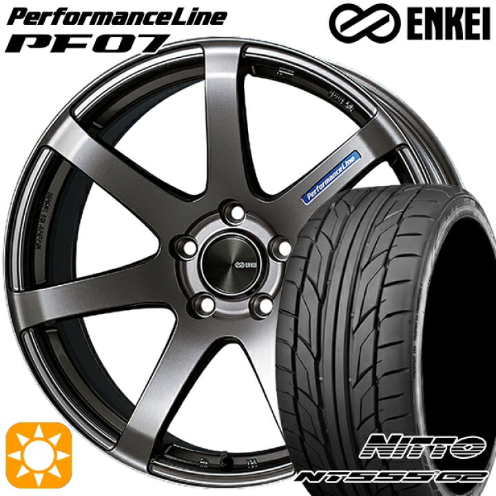 楽天市場】【取付対象】225/35R19 88Y XL ニットー NT555 G2 ENKEI 