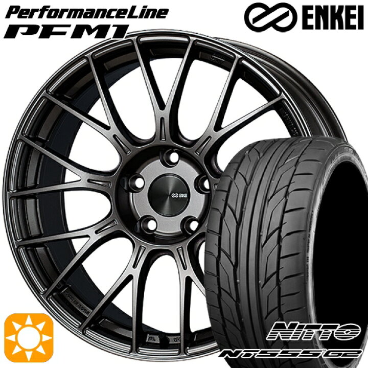 楽天市場】【取付対象】225/35R19 88Y XL ニットー NT555 G2 ENKEI 