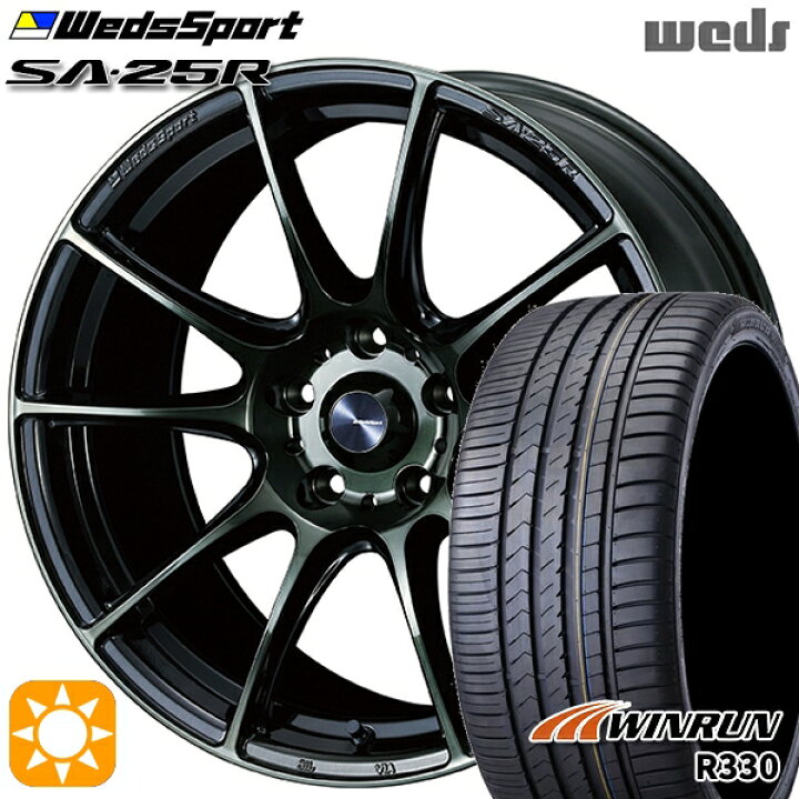 楽天市場】セレナ 215/40R18 89W XL ウィンラン R330 Weds ウェッズ 
