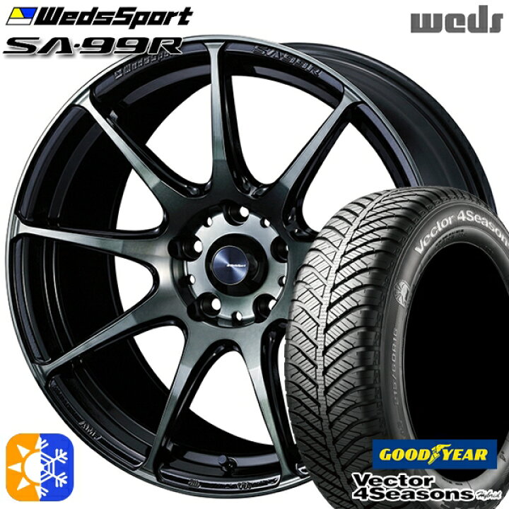 楽天市場】225/40R18 92H XL グッドイヤー ベクター フォーシーズンズ 