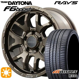 4/24-4/27 P5倍！カムリ ヴェゼル 215/55R17 98W XL ウィンラン R330 RAYS レイズ チームデイトナ F6 Boost Z5 17インチ 7.0J 5H114.3 サマータイヤホイールセット