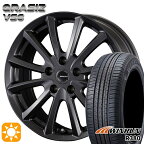 【取付対象】205/65R15 94V ウィンラン R380 コーセイ クレイシズ VS6 ガンメタリック 15インチ 6.0J 5H114.3 サマータイヤホイールセット