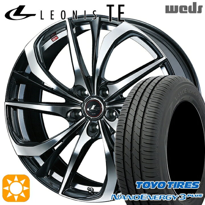 楽天市場】215/40R18 85W トーヨー ナノエナジー3プラス Weds レオニス 