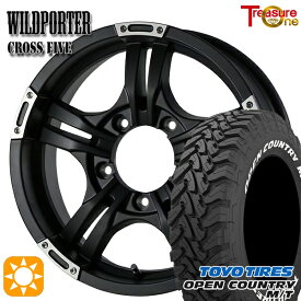 【取付対象】LT225/75R16 103/100Q トーヨー オープンカントリー M/T トレジャーワン ワイルドポーター クロスファイブ MBP 16インチ 5.5J 5H139.7 サマータイヤホイールセット