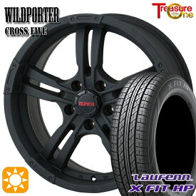 【取付対象】C-HR カローラクロス 215/60R17 96H ラウフェン X FIT HP LA41 トレジャーワン ワイルドポーター クロスファイブ マットブラック 17インチ 7.5J 5H114.3 サマータイヤホイールセット