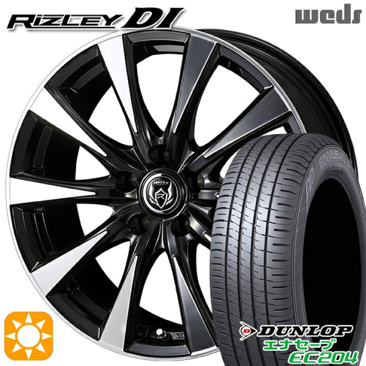 楽天市場】195/65R15 91V ダンロップ エナセーブ EC204 Weds 