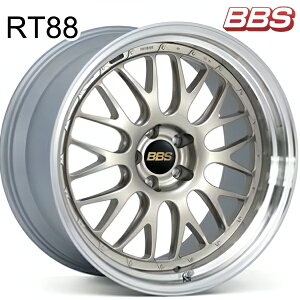 �y19�C���` 9.0J 5H120 +24.5�zBBS RT88 [RT88-016] �z���C�g�S�[���h×�V���o�[�_�C���J�b�g�iMSWG-SLD�j �A���~�z�C�[���P�i 1�{ 4�{�ȏ㑗������