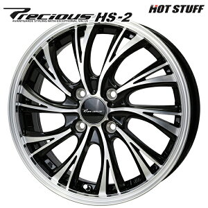 �z�b�g�X�^�b�t �v���V���X HS2 �T�C�Y�F15�C���` 4.5J HOLE/PCD�F4H 100 �C���Z�b�g�F45 �J���[�F���^���b�N�u���b�N�|���b�V���iMB/P�j �A���~�z�C�[���P�i 4�{�i1�䕪�j��������