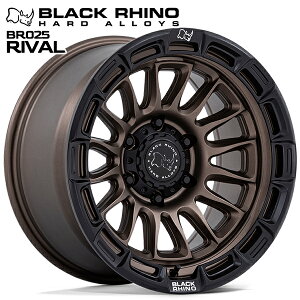 �y17�C���` 8.5J 6H139.7 +10�z�u���b�N���C�m BR025 RIVAL ���C�o�� BURNT BRONZE W/ MATTE BLACK LIP�i�o�[���g�u�����Y �E�B�Y�}�b�g�u���b�N���b�v�j �A���~�z�C�[���P�i 1�{ 4�{�ȏ㑗������