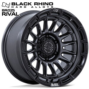 �y17�C���` 8.5J 6H139.7 +10�z�u���b�N���C�m BR025 RIVAL ���C�o�� MATTE GUNMETAL W/ MATTE BLACK LIP�i�}�b�g�K�����^�� �E�B�Y�}�b�g�u���b�N���b�v�j �A���~�z�C�[���P�i 4�{�i1�䕪�j��������
