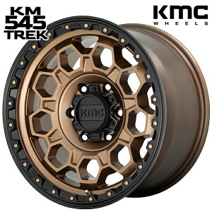 �y17�C���` 8.0J 6H139.7 +20�zKM545 TREK / MATTE BRONZE BLACK LIP�i�}�b�g�u�����Y�u���b�N���b�v�j �A���~�z�C�[���P�i 4�{�i1�䕪�j��������