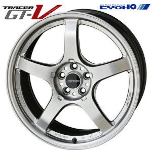 18インチ 8.5J 5H112 +45 KYOHO トレーサー GTV HS アルミホイール単品 1本 4本以上送料無料