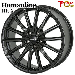 �g���W���[���� �q���[�}�����C�� HRX �T�C�Y�F18�C���` 7.5J HOLE/PCD�F5H 114.3 �C���Z�b�g�F38 �n�u�a�F73.1 �i�b�g���ʁF�e�[�p�[60° �J���[�F�`�^���u���b�N�iTB�j �z�C�[���P�i 1�{ 4�{�ȏ㑗��