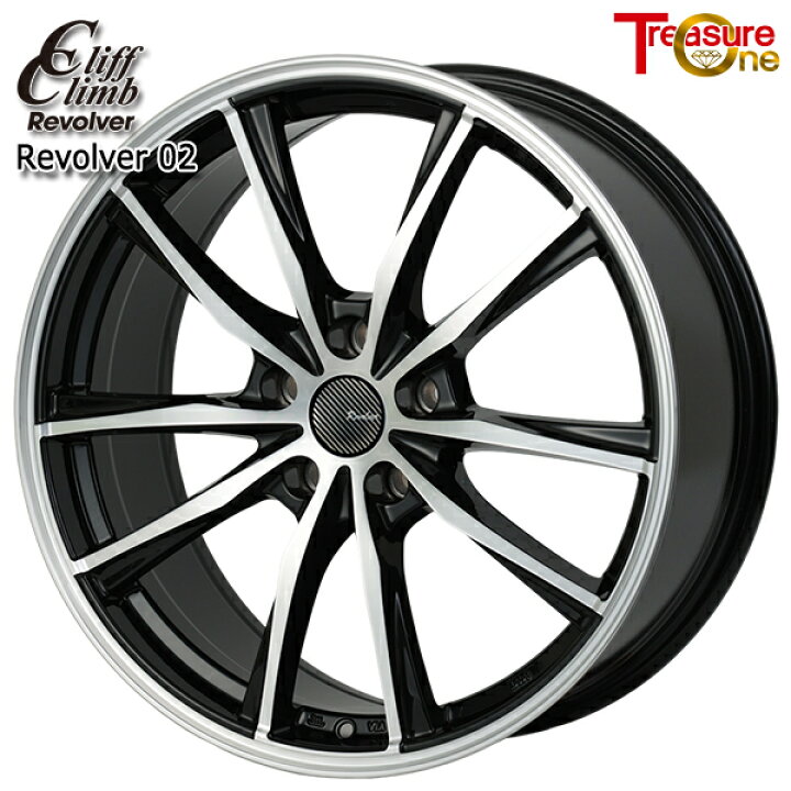 アルミホイール4本セット17×6.5J 5H/120 +40 ブラックポリッシュ 