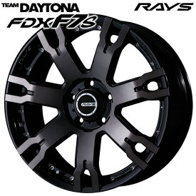 18インチ 7.5J 5H114.3 +45 RAYS チームデイトナ FDX F7S クリアブラック（KZ） ホイール単品 4本（1台分）送料無料