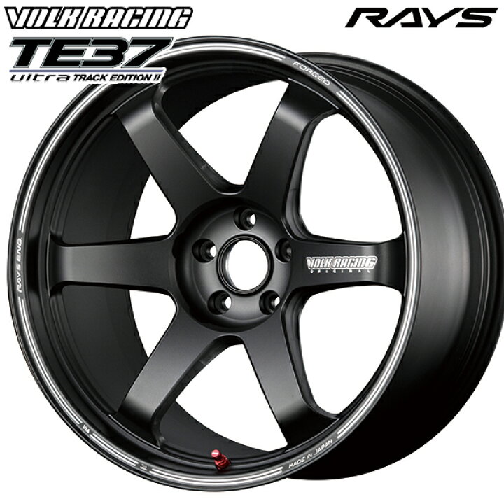 楽天市場】19インチ 9.5J 5H114.3 +22 RAYS ボルクレーシング TE37 