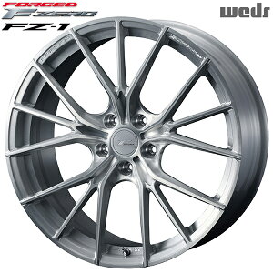 21インチ 10.0J 5H120 +30 Weds 鍛造 F ZERO FZ-1 ブラッシュド アルミホイール単品 1本 4本以上送料無料