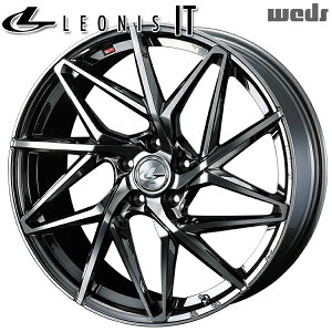 18インチ 8.0J 5H114.3 +42 Weds レオニス IT BMCMC (ブラックメタルコート ミラーカット) アルミホイール単品 4本(1台分) 送料無料