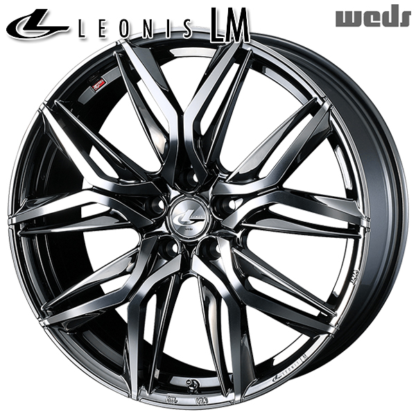Weds LEONIS MX 1本価格 パールブラック/ミラー+