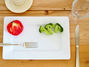 洋食器 リム付き スクエアプレート 26.5cm 大皿 日本製 陶器 カネスズ kanesuzu 食器 白い食器 ホテル食器 レストラン食器 皿 プレート ワンプレート 角皿 長角皿 長方形 四角 イタリアン フレン