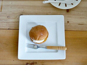 洋食器 リム付き スクエアプレート 17.8cm 小皿 日本製 陶器 カネスズ kanesuzu テトラ 18cm正角皿 食器 白い食器 ホテル食器 レストラン食器 皿 リム プレート ワンプレート 角皿 長角皿 長方形 四