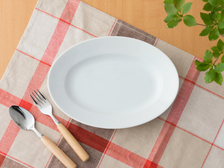 楽天市場】洋食器 オーバル リム 大皿 エクシブ 25.8cm プラター 白い 