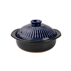 土鍋 おしゃれ 9号 3人〜4人用 軽量 軽い オシャレ 菊花 銀峯 日本製 萬古焼 煮込み 送料無料 2700ml ルリ 瑠璃 飴 アメ 白粉引 IH不可 電子レンジ 対応 万古焼 お家ごはん しのぎ オーブン可 空焚