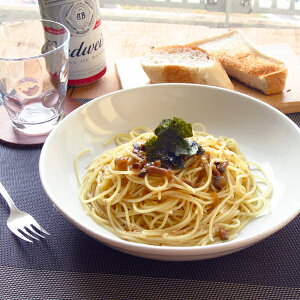 【10/24 20時〜クーポンあり!】白い食器 カレー パスタ ボウル24cm パスタ皿 玉縁 大きい アウトレット 鉢 ボール カレー皿 業務用にも