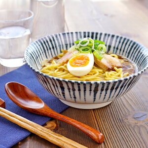 ラーメン丼ぶり 19cm 1000cc 【千段十草】 日本製 国産 美濃焼 陶器 食器 和食器 中華食器 丼 らーめん ラーメンどんぶり ラーメン鉢 麺鉢 大鉢 盛鉢 盛り鉢 うどん 煮物鉢 和柄 和風 おしゃれ モ