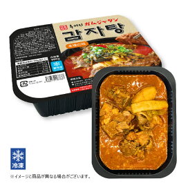 南道名家　ガムジャタン　900g 【韓情韓食メニュー】 ★大韓民国特産品　/レトルト /ジャガイモ鍋　/スープ /韓国料理 /韓国食材 /韓国食品【鍋に入れて煮込むだけですぐ完成】骨付き豚肉、野菜、特製スープでしっかり煮込んだ韓国伝統のピリ辛鍋！