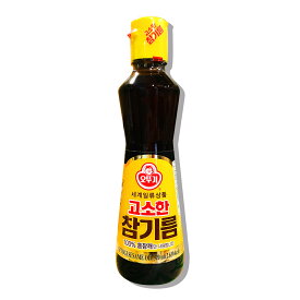 オトギ　ごま油　320ml　★韓国産　/ごま100％　/油　/韓国食材　/韓国調味料　/韓国食品【厳選された良質のごまから作られた100％純粋ゴマ油】