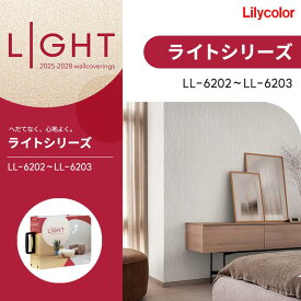 リリカラ のりなし壁紙 クロス パターン シックな幾何学模様 LIGHT ライト 2025-2028 LL6202 LL6203 抗菌 防かび 準不燃 賃貸 補修 壁紙貼り替え