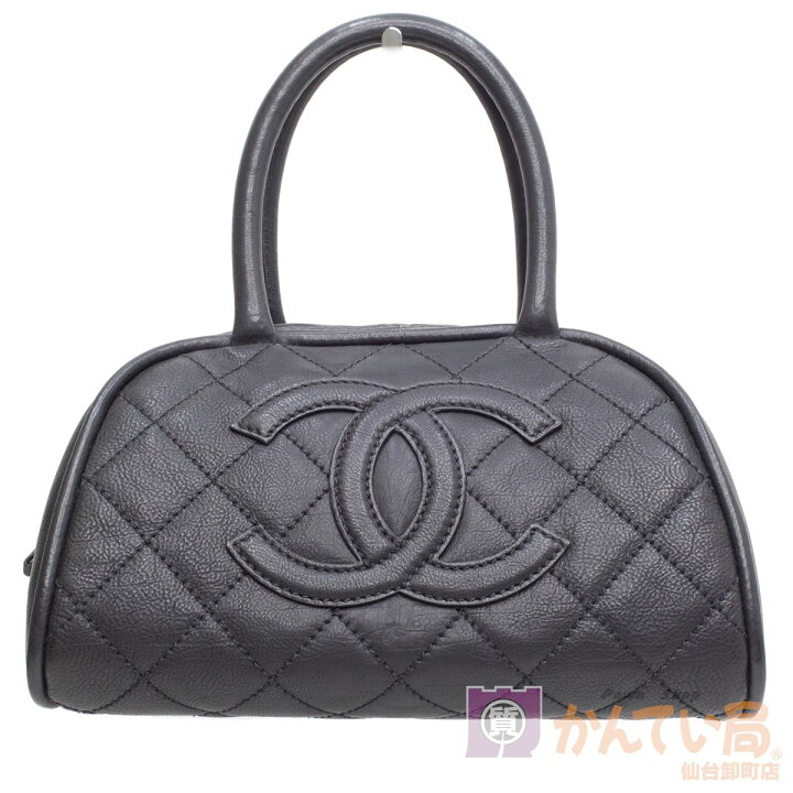 楽天市場】【CHANEL】シャネル マトラッセミニボストンバッグ キャビア 