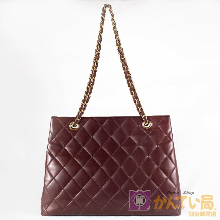 楽天市場】【CHANEL】シャネル マトラッセ チェーンショルダー 