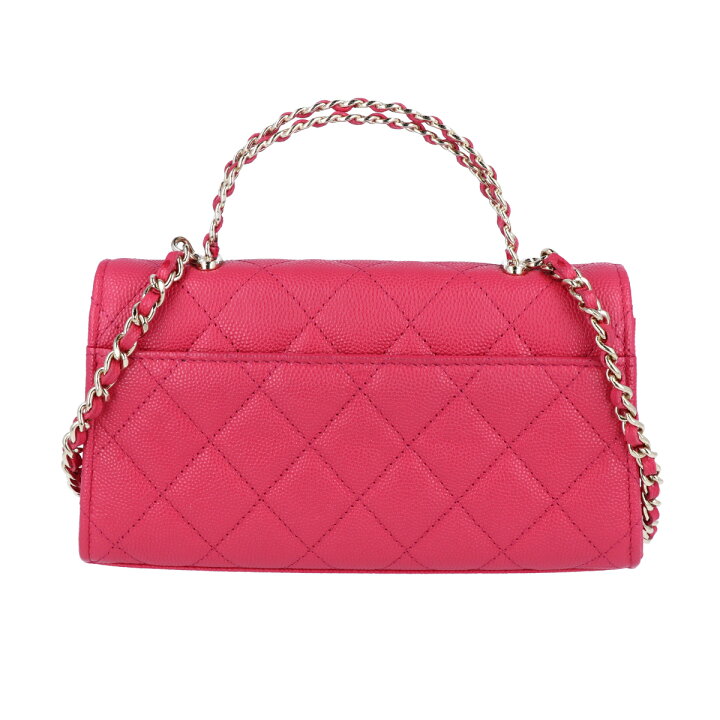 楽天市場】【CHANEL】 シャネル キャビアスキン フラップ フォンケース 