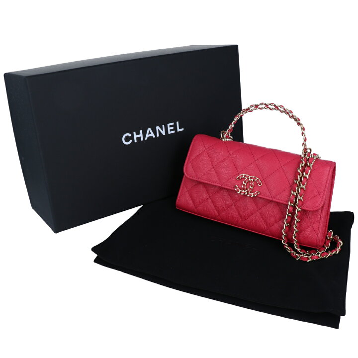 楽天市場】【CHANEL】 シャネル キャビアスキン フラップ フォンケース 
