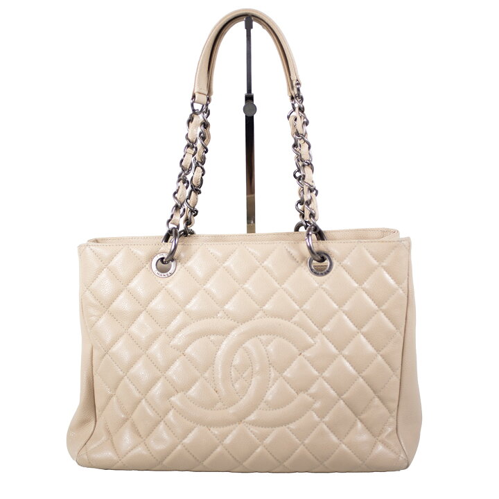 楽天市場】【CHANEL】シャネル GST チェーン トートバッグ キャビア 