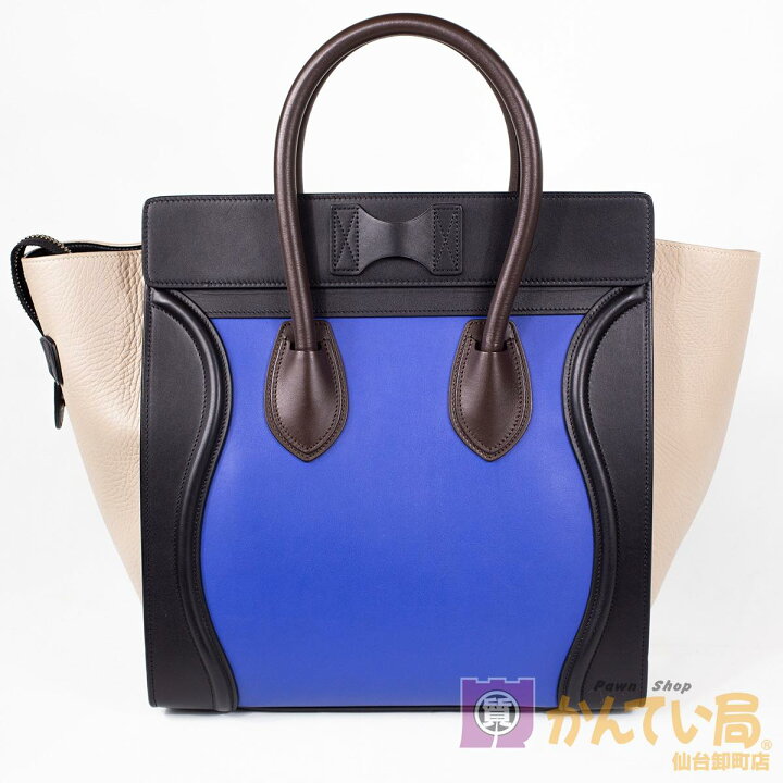 楽天市場】【CELINE】セリーヌ ラゲージ ミニ ショッパー マルチカラー 