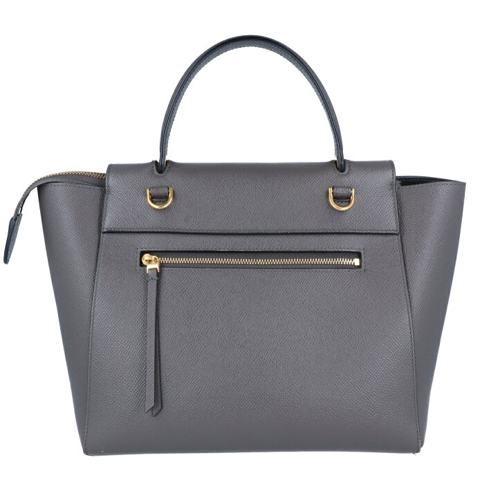 セリーヌ CELINE マイクロ ベルトバッグ ハンドバッグ グレインド