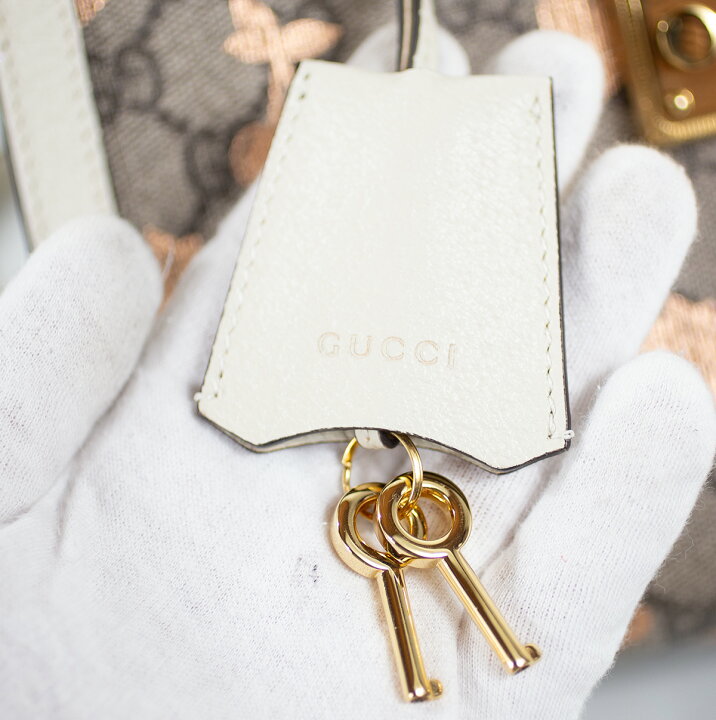 楽天市場】【GUCCI 】グッチ パドロック スモール ベリー トートバッグ 