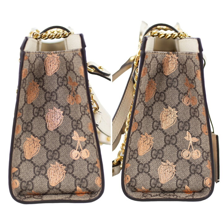 楽天市場】【GUCCI 】グッチ パドロック スモール ベリー トートバッグ 