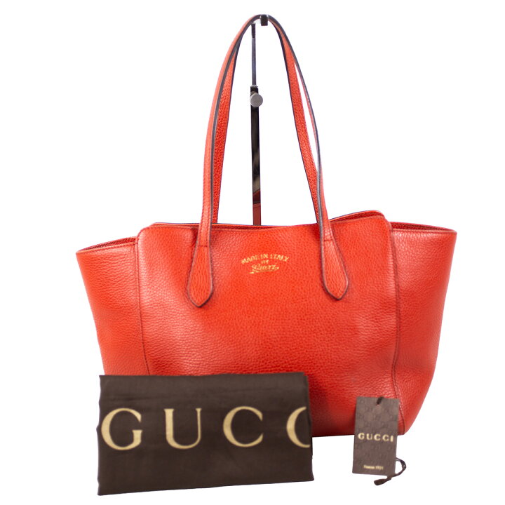 楽天市場】【GUCCI 】グッチ スウィング トートバッグ 354408 レザー 