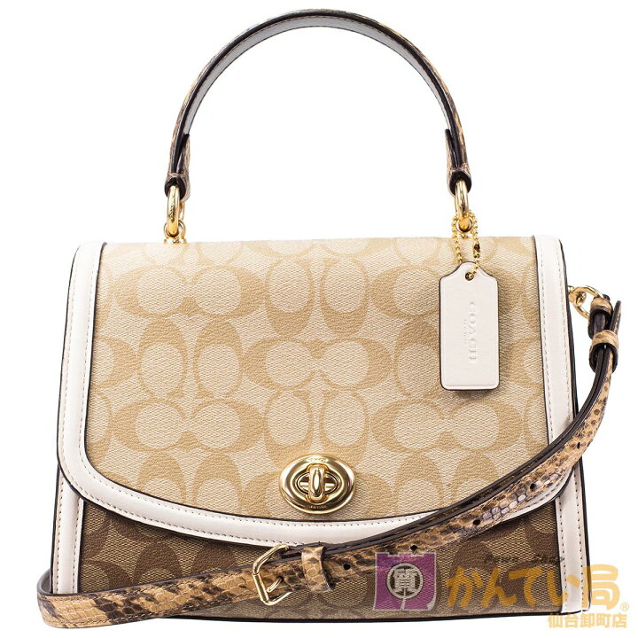 楽天市場】【COACH】 コーチ TILLY TOP HANDLE SATCHEL ショルダー  