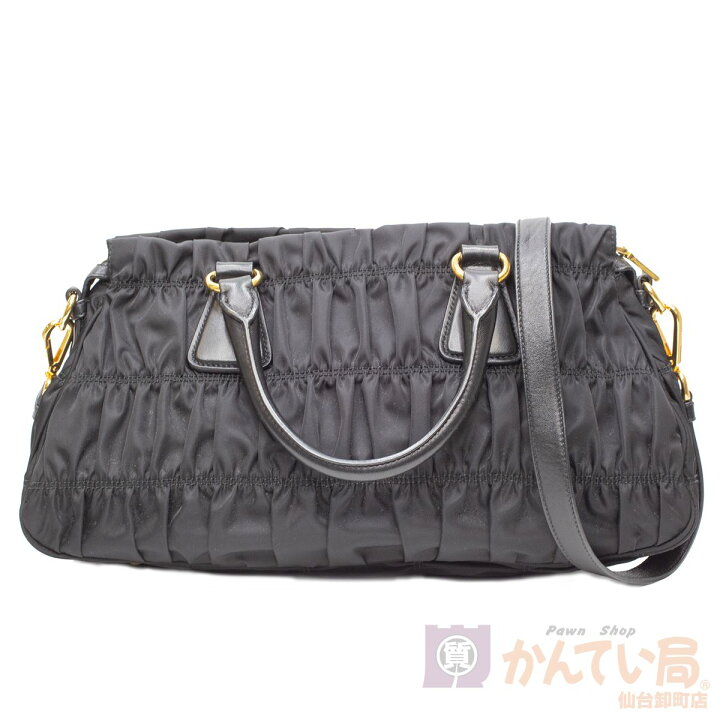楽天市場】【PRADA】プラダ 2WAYギャザーナイロンバッグ B1407M 