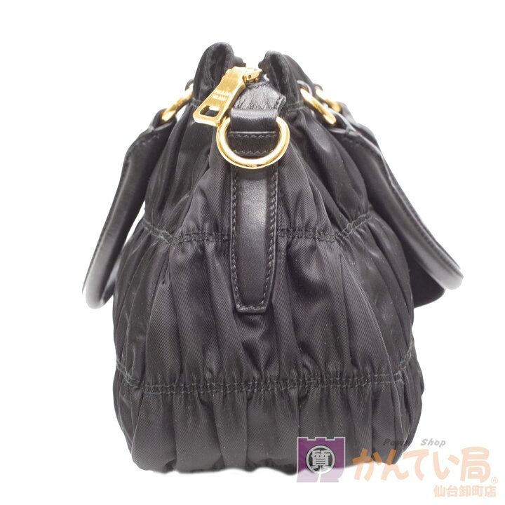 楽天市場】【PRADA】プラダ 2WAYギャザーナイロンバッグ B1407M 
