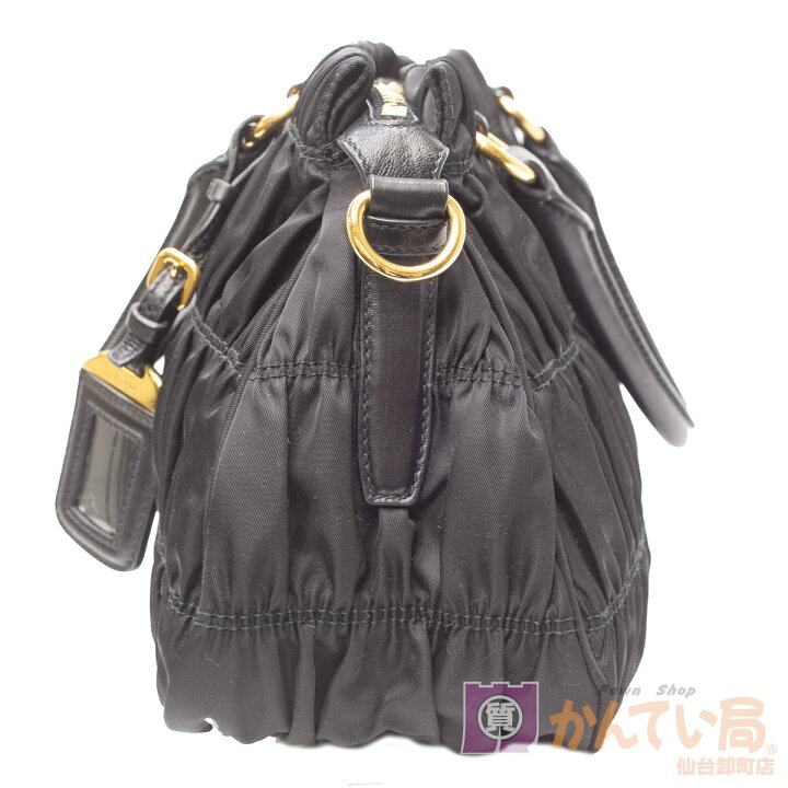 楽天市場】【PRADA】プラダ 2WAYギャザーナイロンバッグ B1407M 