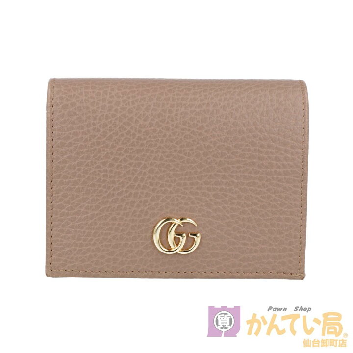 楽天市場】【GUCCI】グッチ GGマーモント 二つ折り財布 456126  