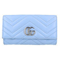 楽天市場】グッチ 長財布 ラウンド gg ライトブルーの通販 