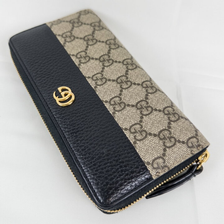 楽天市場】【GUCCI】グッチ GGマーモントジップアラウンドウォレット 
