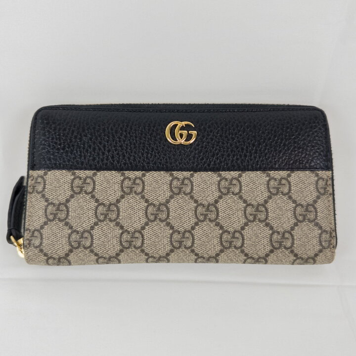 楽天市場】【GUCCI】グッチ GGマーモントジップアラウンドウォレット 
